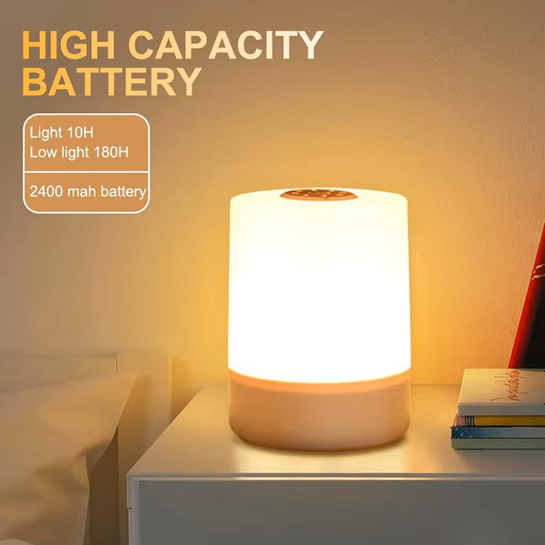 Glowrie Ambient Night Light – Soft Touch Lamp for Kids, Reading & Relaxing Nights